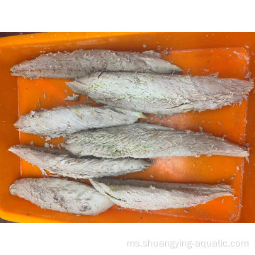 Frozen Precooked Skipjack tuna loin dengan pek vakum